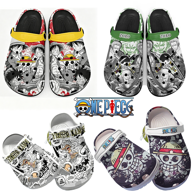 Summer Edit Clothing - One Piece Slippers Luffy Summer Cave