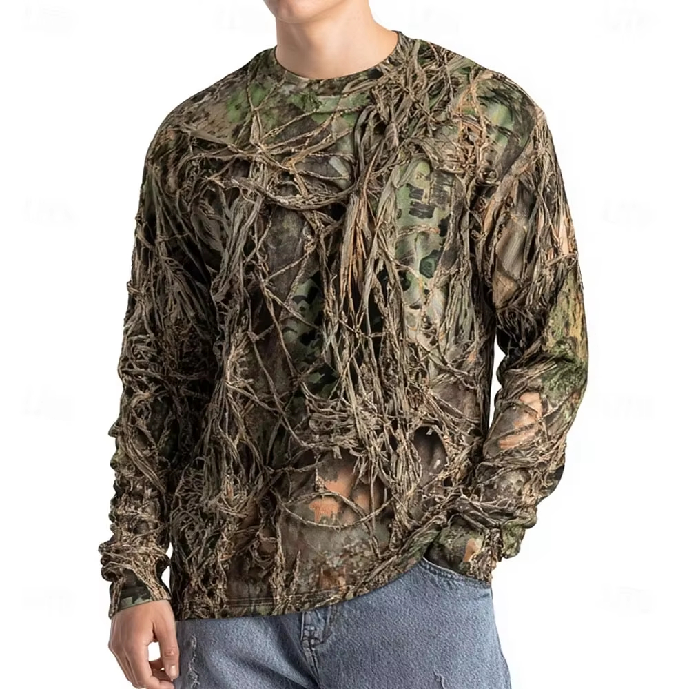 Men's Camo Animal Print Long S - مراجعة Summer Clothing Trends وسعره
