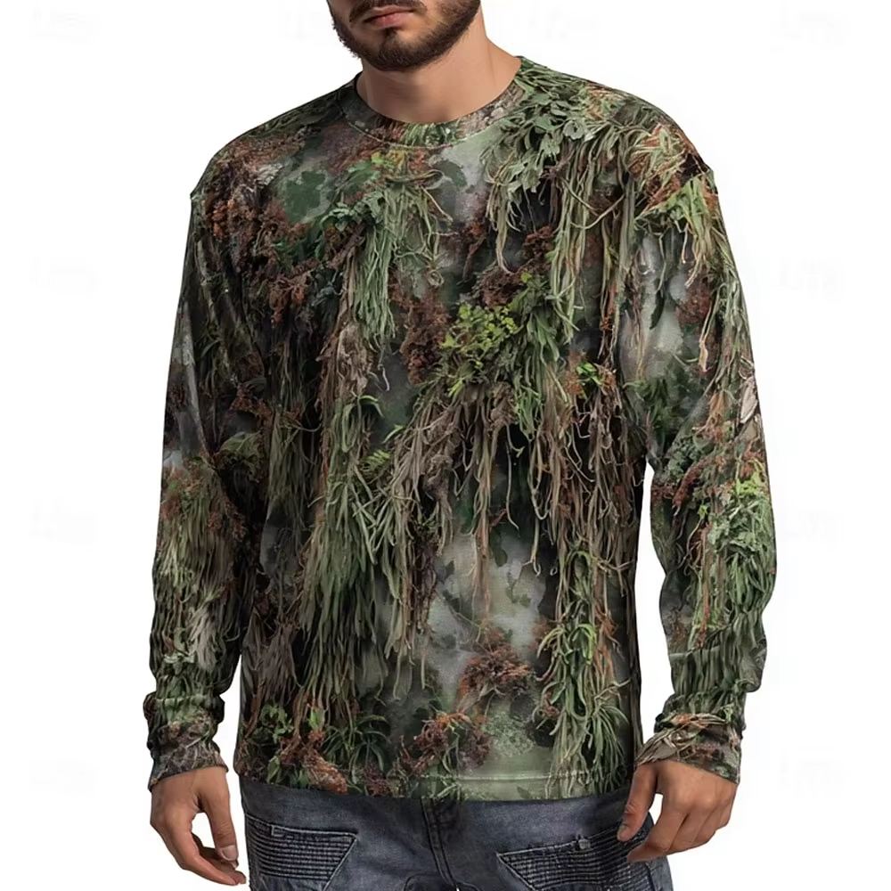 Men's Camo Animal Print Long S - مراجعة Summer Clothing Trends وسعره