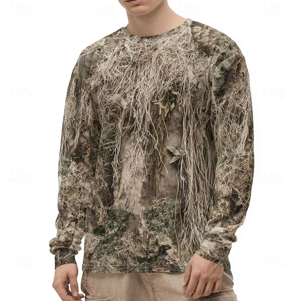 Men's Camo Animal Print Long S - مراجعة Summer Clothing Trends وسعره
