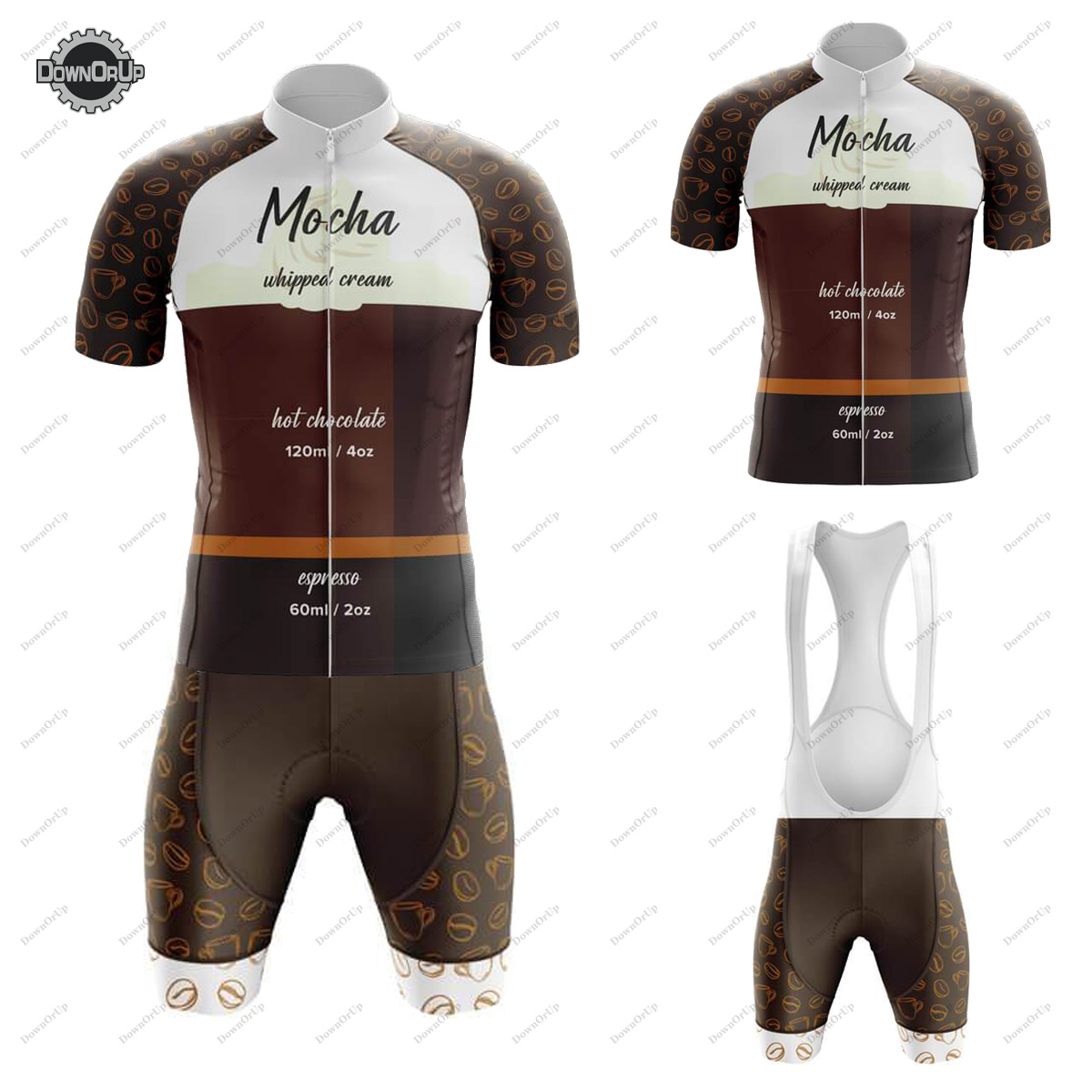 Coffee List Mocha  Cycling Jer - مراجعة Summer Clothing List وسعره