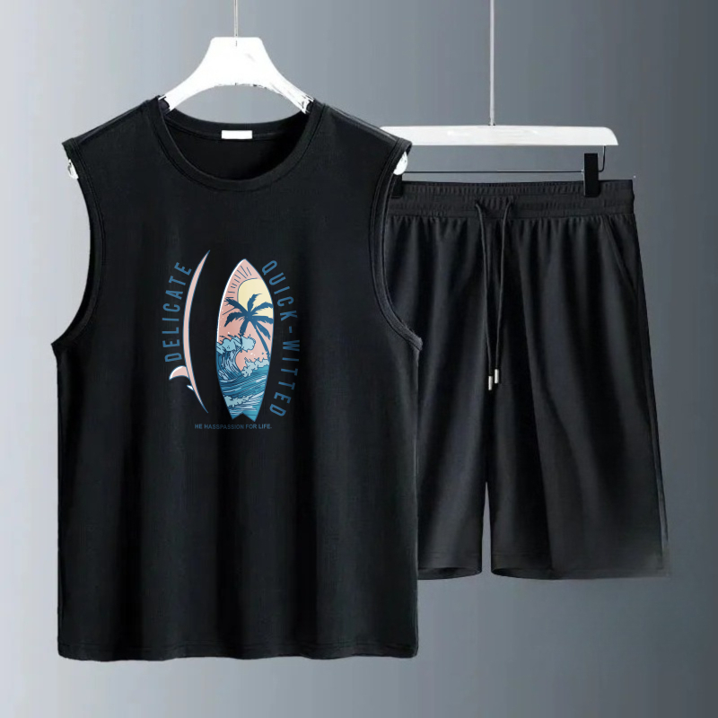 Men's Tank Top Sets 2026 Summe - مراجعة Summer Clothing Drip وسعره