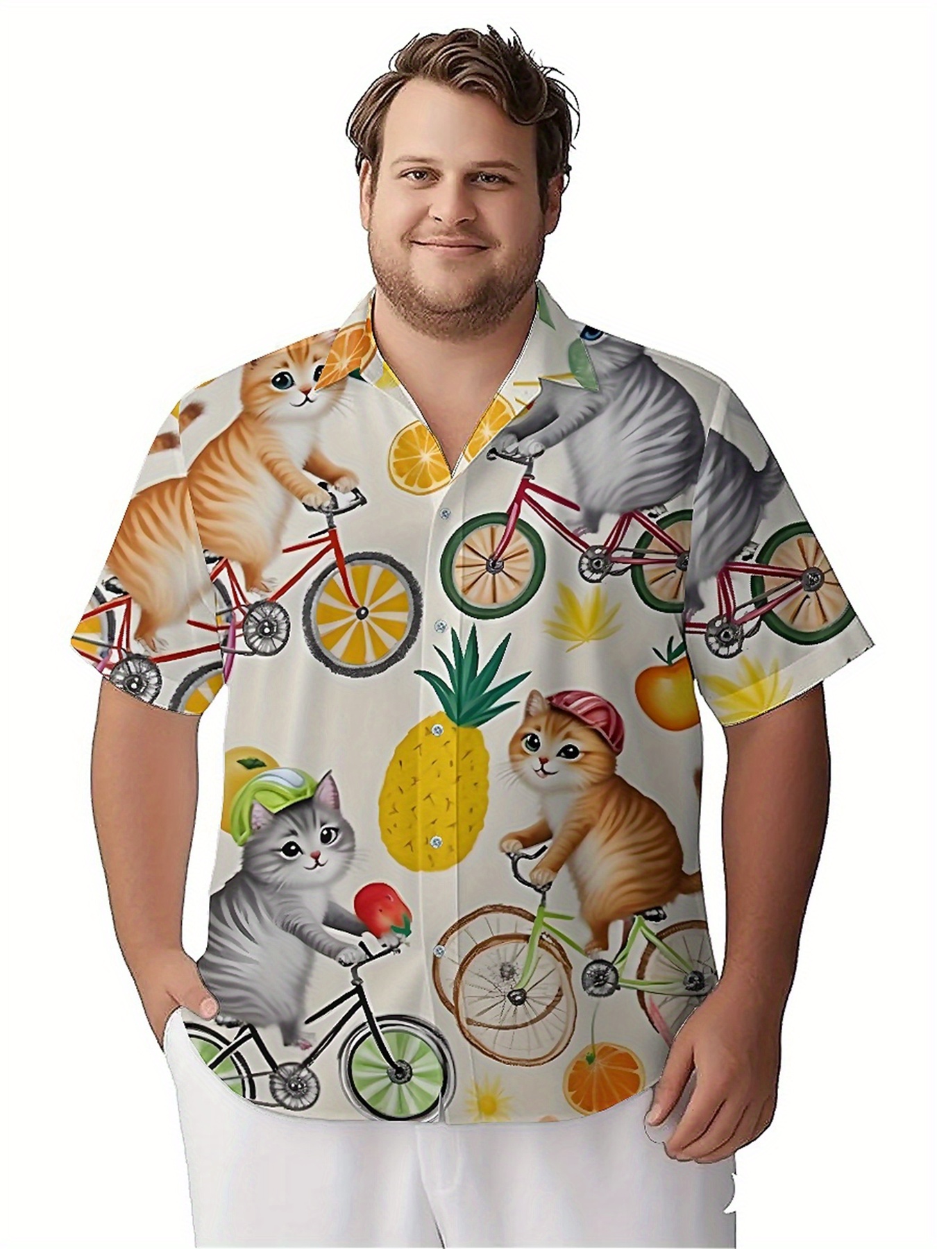 Men's Plus Size Hawaiian Shirt - مراجعة Summer Clothing For A Beach وسعره