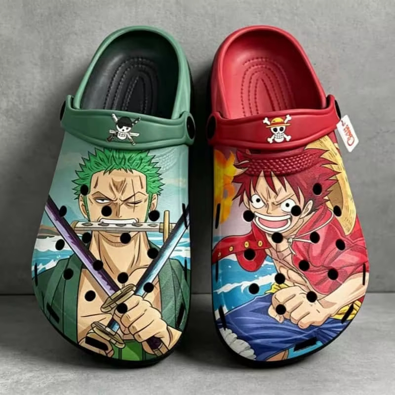 One Piece Slippers Luffy Summe - مراجعة Summer Edit Clothing وسعره