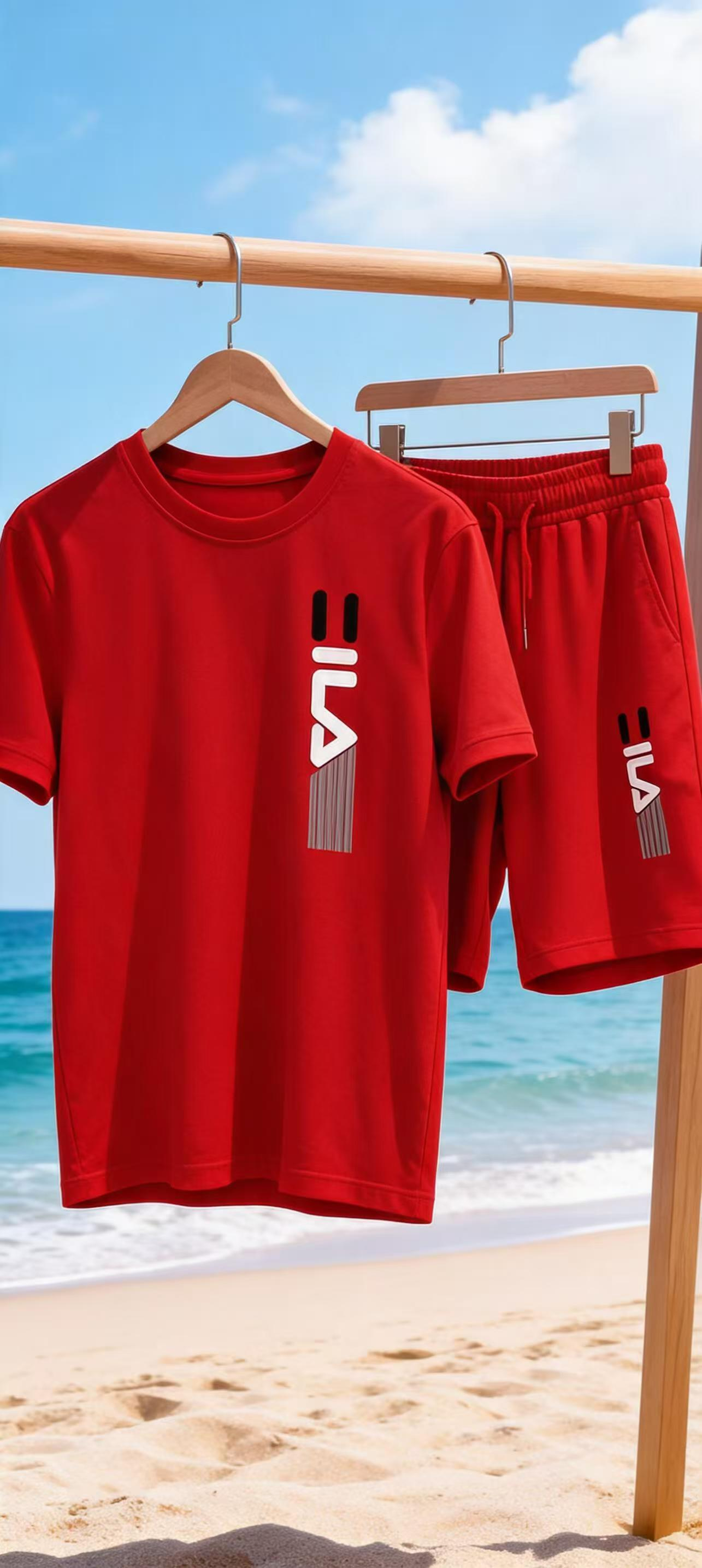 Men 2025 summer new casual spo - مراجعة Summer Outdoor Clothing وسعره