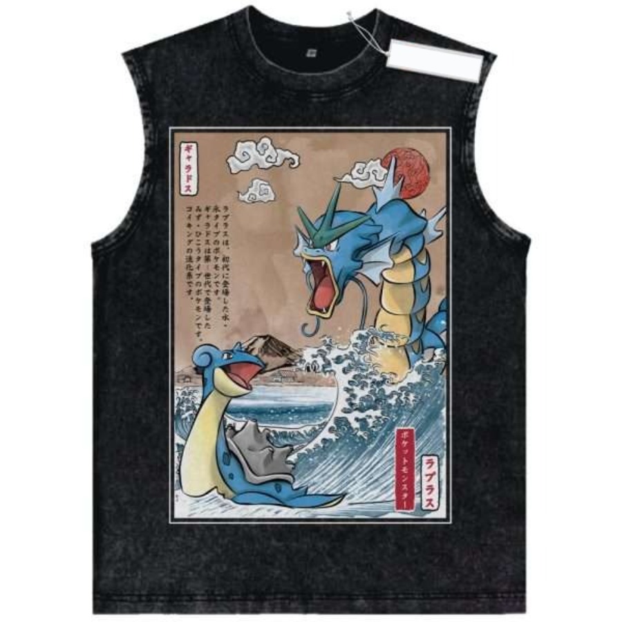 Vintage Washed Pokemon Charact - مراجعة Summer Edit Clothing وسعره