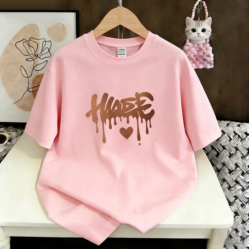 Women Oversized Pure Cotton T- - مراجعة Summer Clothing Drip وسعره
