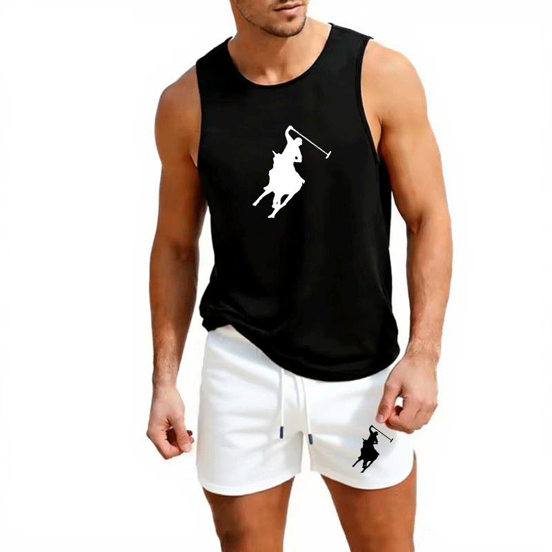 European Men Summer Vest and S - مراجعة Summer Clothing Trends وسعره