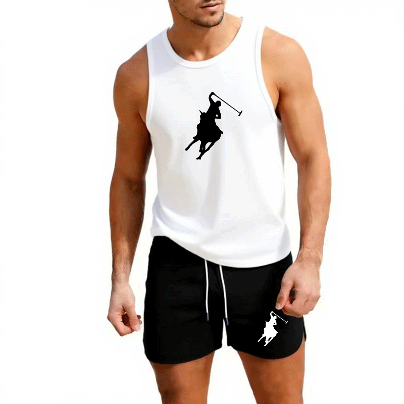 European Men Summer Vest and S - مراجعة Summer Clothing Trends وسعره