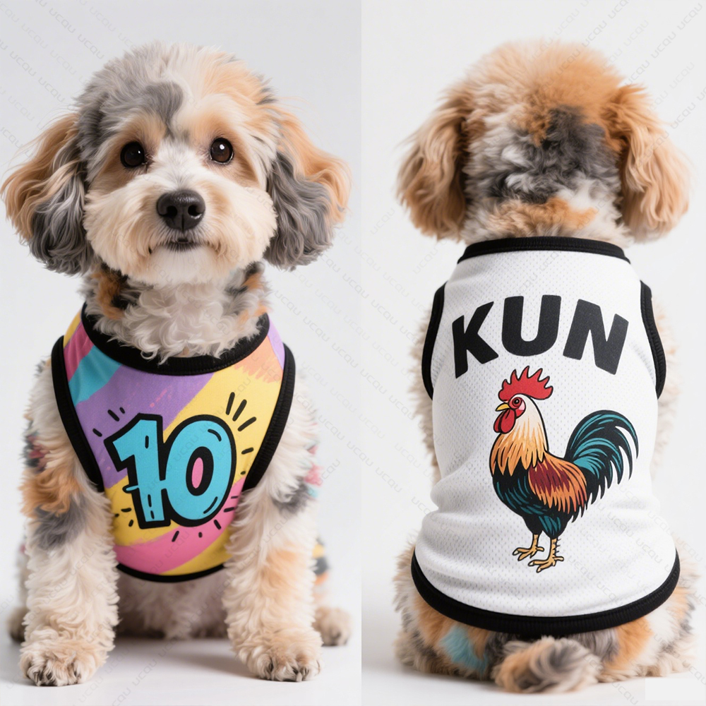 2025 Pet Dog Clothing Love Kun - مراجعة Summer 2025 Clothing Essentials وسعره