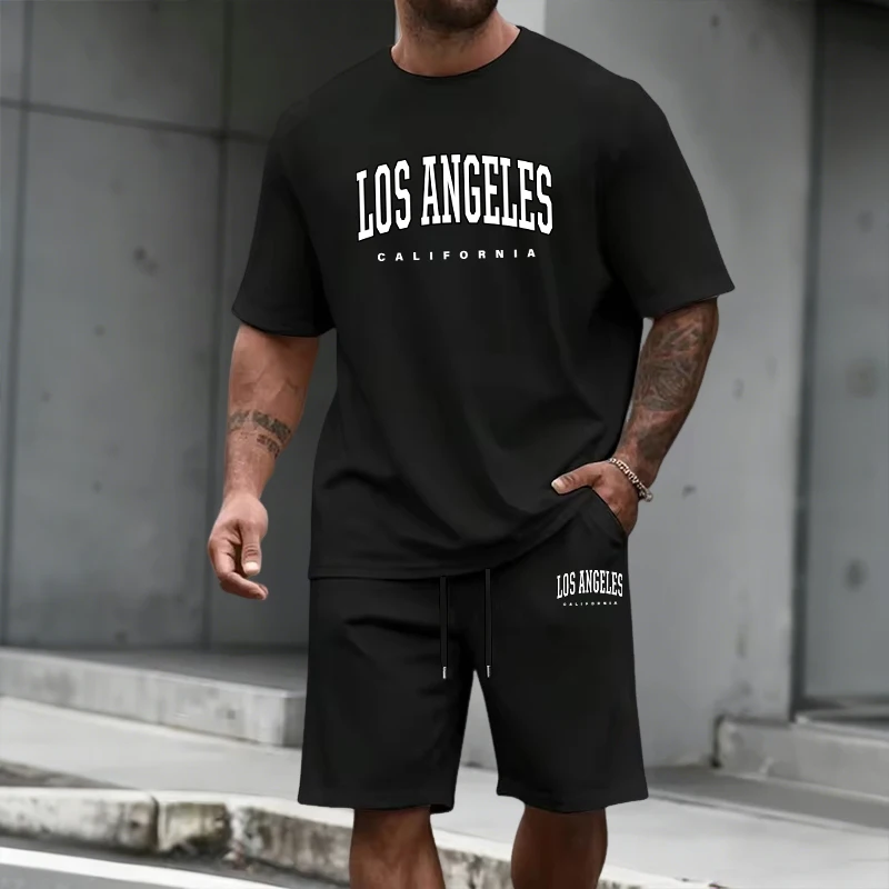 Men's Tracksuit Short Sleeve T - مراجعة Summer Outdoor Clothing وسعره