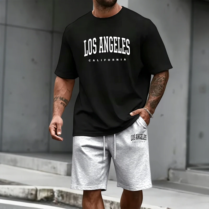 Men's Tracksuit Short Sleeve T - مراجعة Summer Outdoor Clothing وسعره