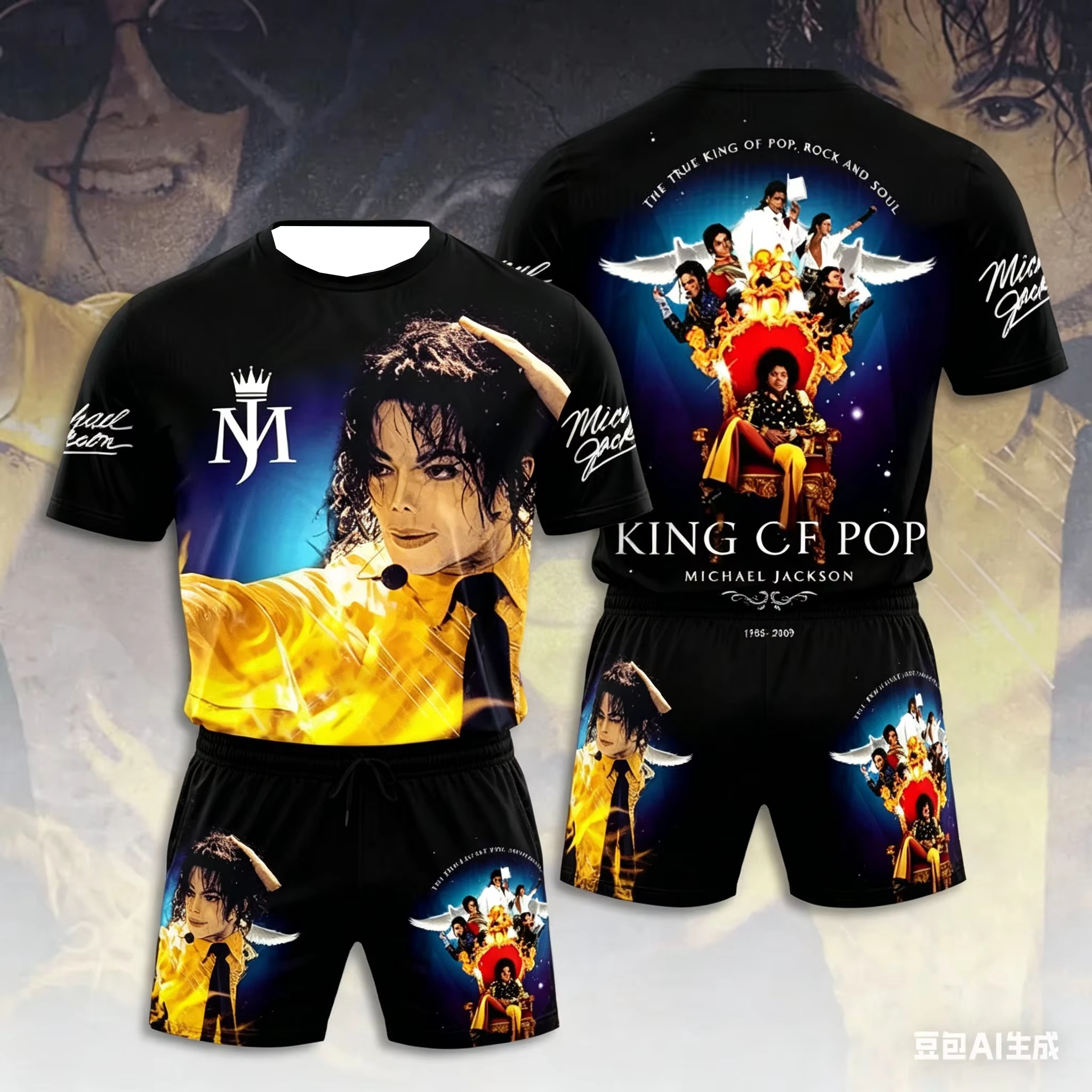 New Men's Summer Two-Piece Set - مراجعة Summer Clothing Haul وسعره