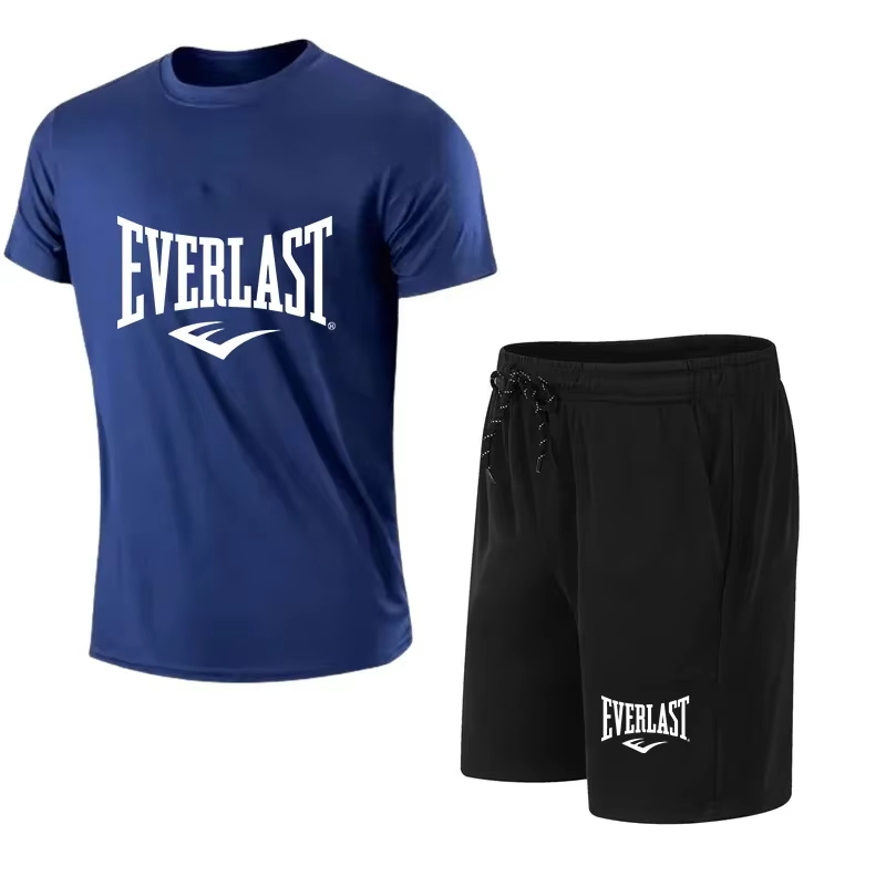 EVERLAST Men's T-shirt + Short - مراجعة Summer Clothing Haul وسعره