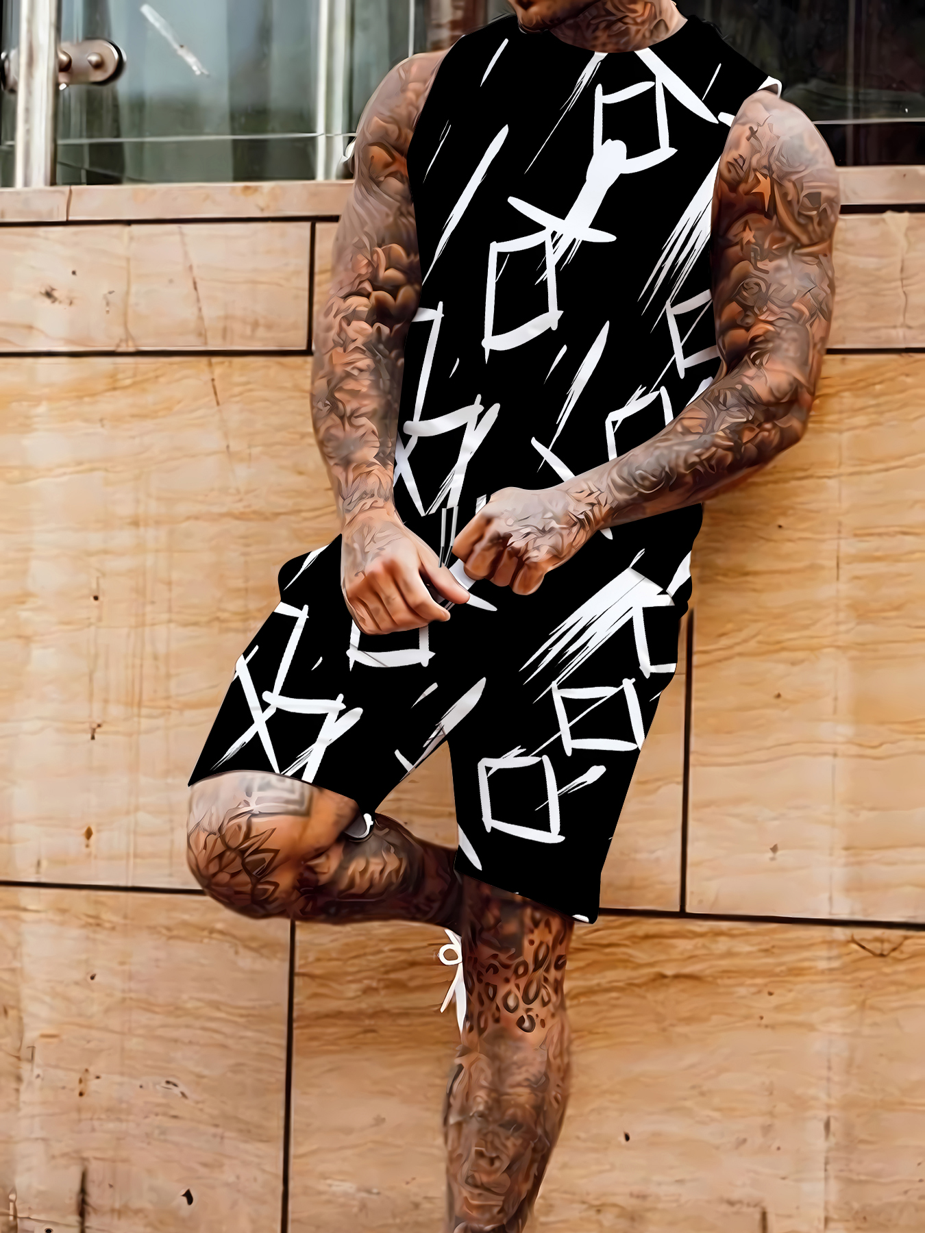 Men's Compression Tank Top and - مراجعة Summer Outdoor Clothing وسعره