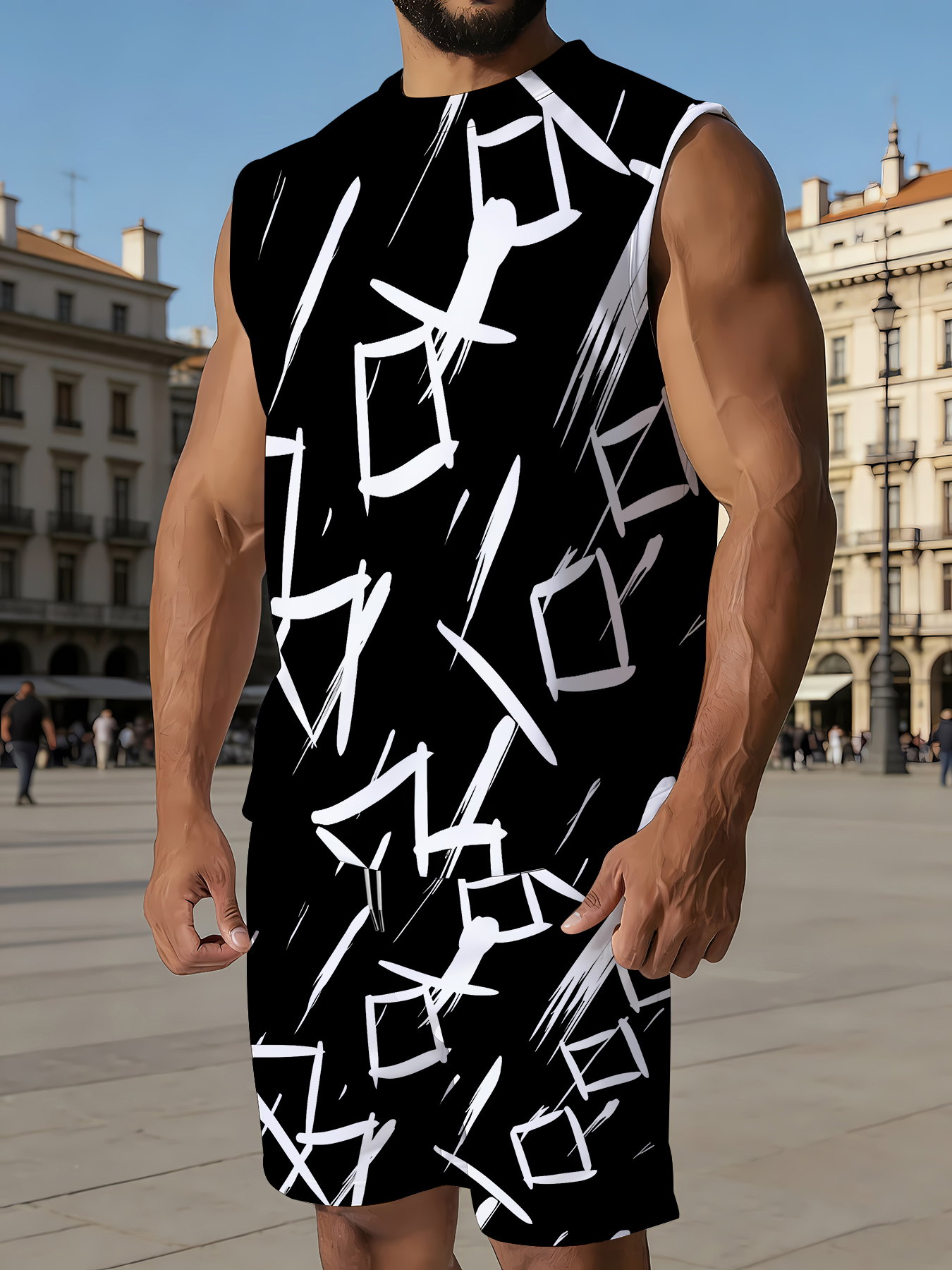 Men's Compression Tank Top and - مراجعة Summer Outdoor Clothing وسعره