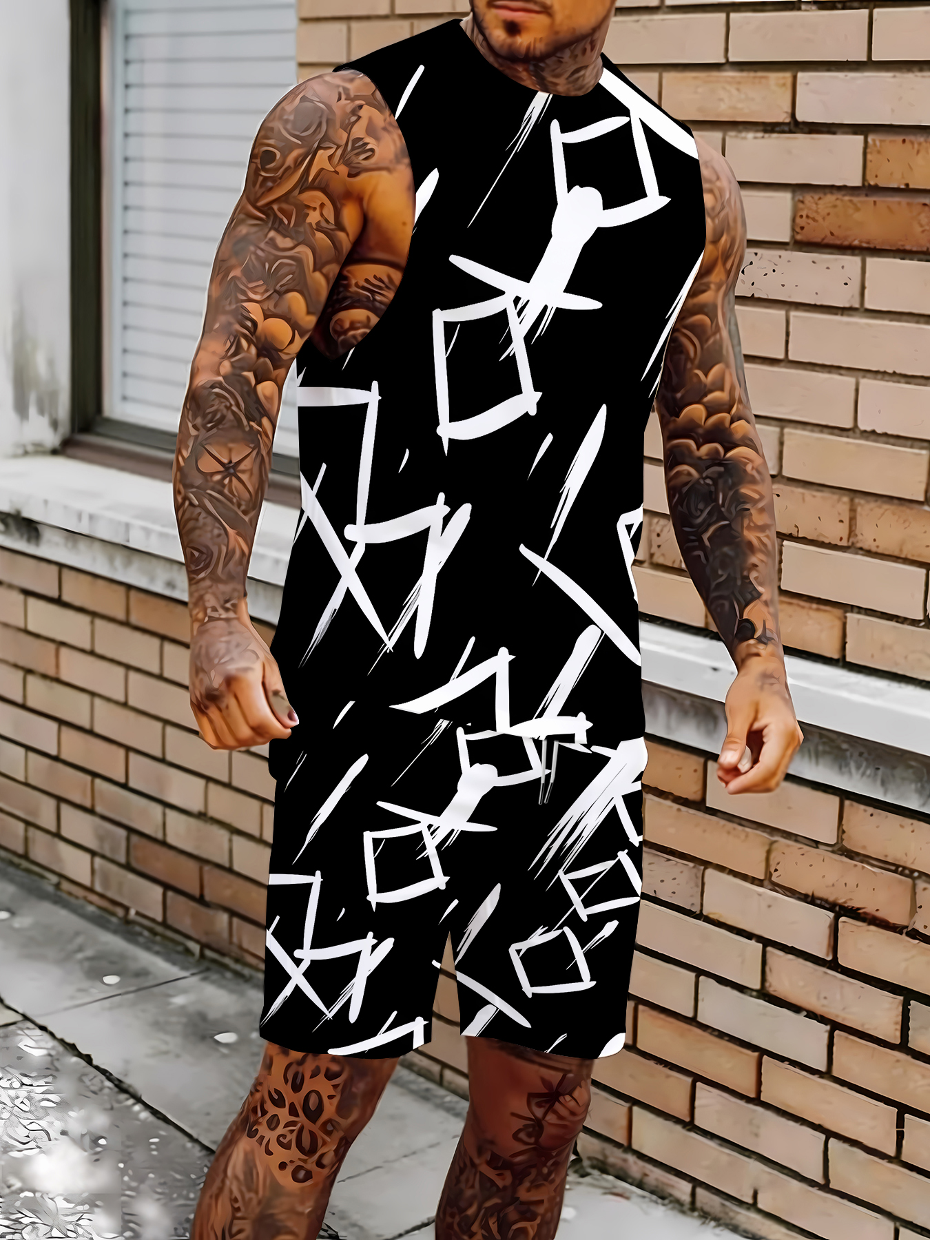 Men's Compression Tank Top and - مراجعة Summer Outdoor Clothing وسعره