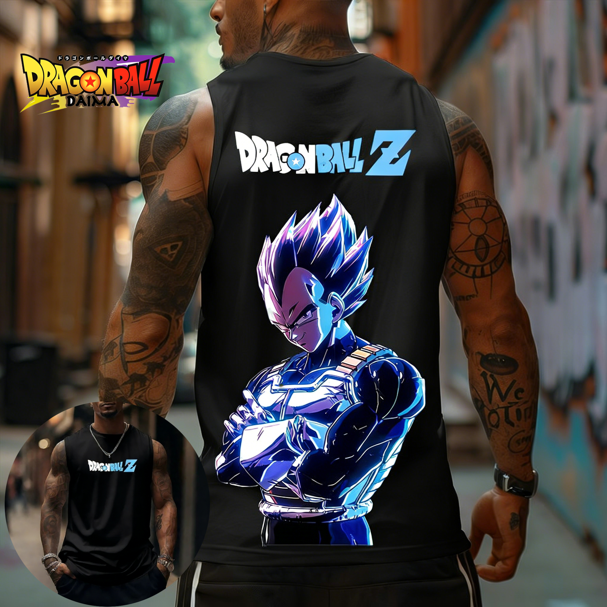 Dragon Ball Z Super Blue Veget - مراجعة Summer Edit Clothing وسعره