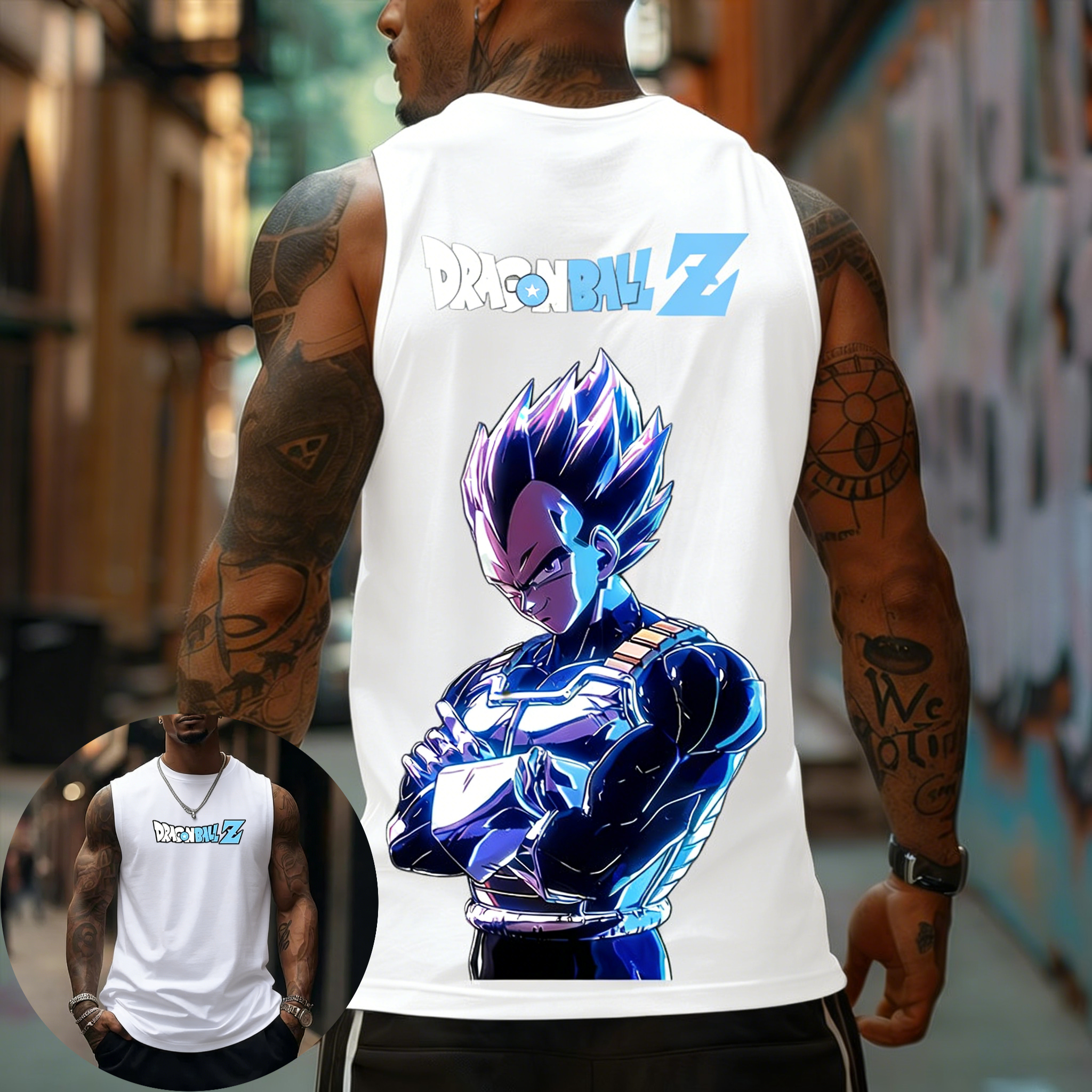 Dragon Ball Z Super Blue Veget - مراجعة Summer Edit Clothing وسعره