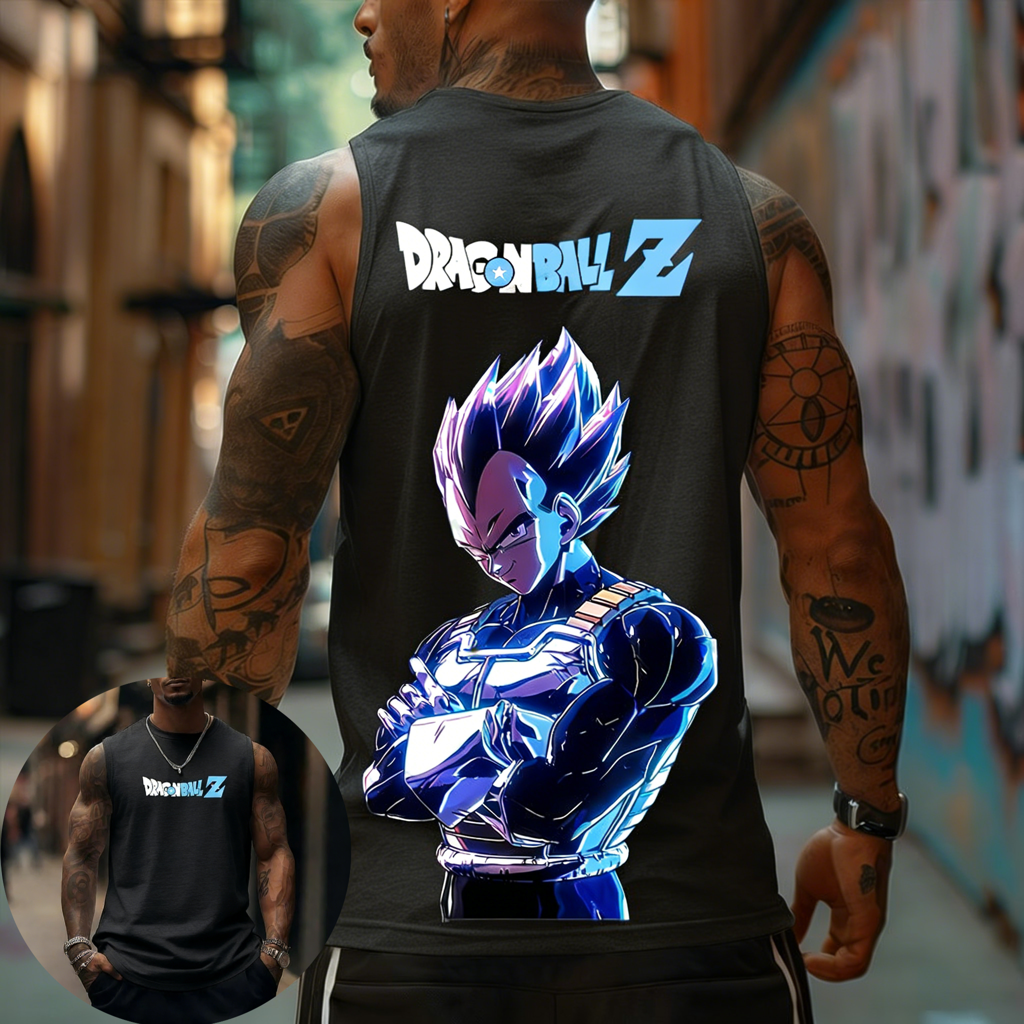 Dragon Ball Z Super Blue Veget - مراجعة Summer Edit Clothing وسعره