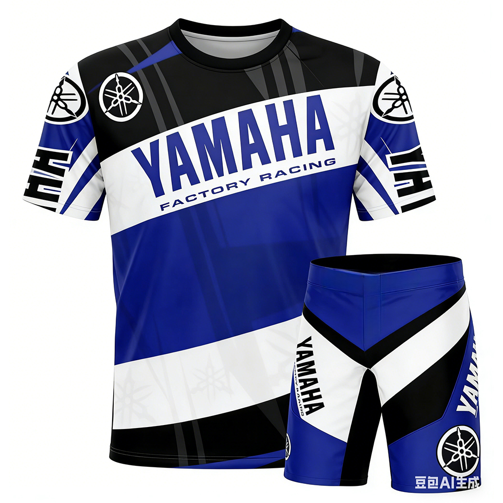 New Summer YAMAHA Men Women Mo - مراجعة Summer Clothing Haul وسعره