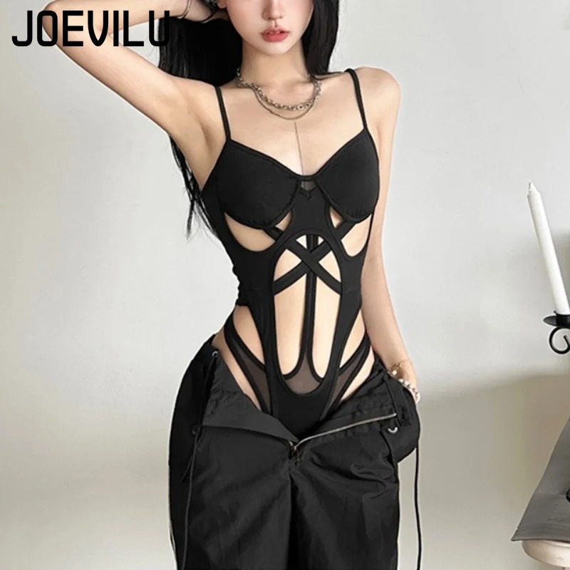Y2K Black Bodysuit Women Hollo - مراجعة Summer Clothing Bundle وسعره