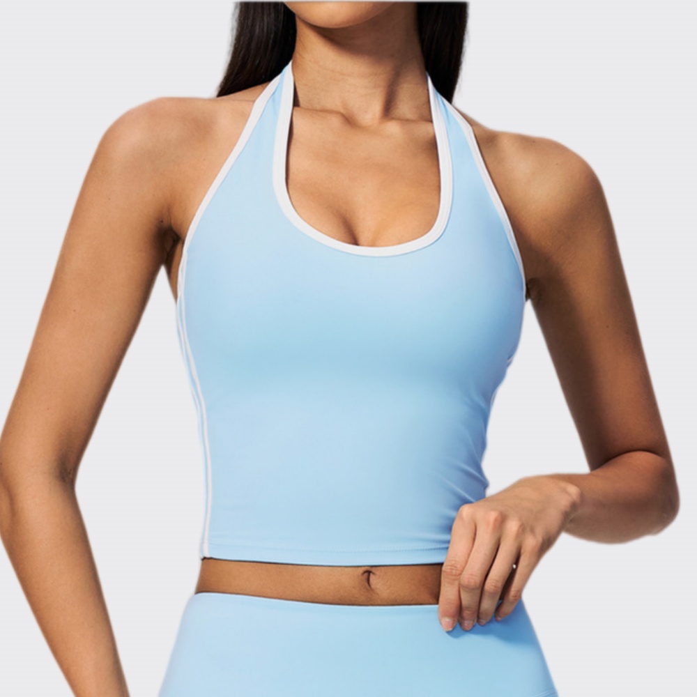 Sports Halter Bra Fitness Top  - مراجعة Summer Clothing Jd وسعره
