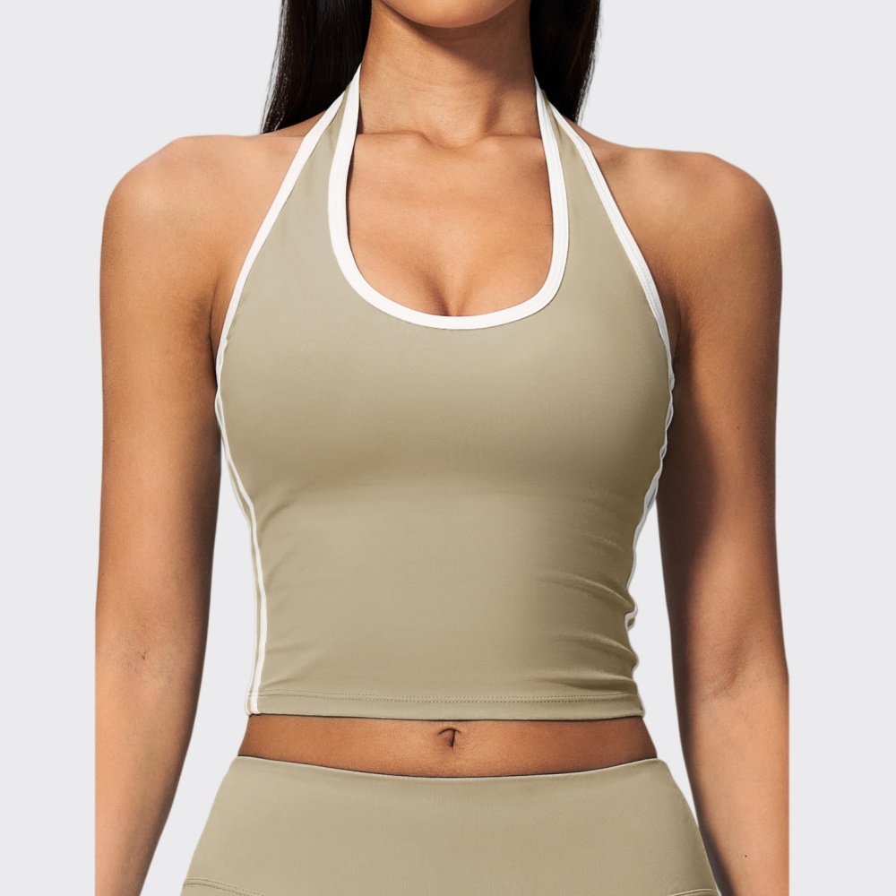 Sports Halter Bra Fitness Top  - مراجعة Summer Clothing Jd وسعره