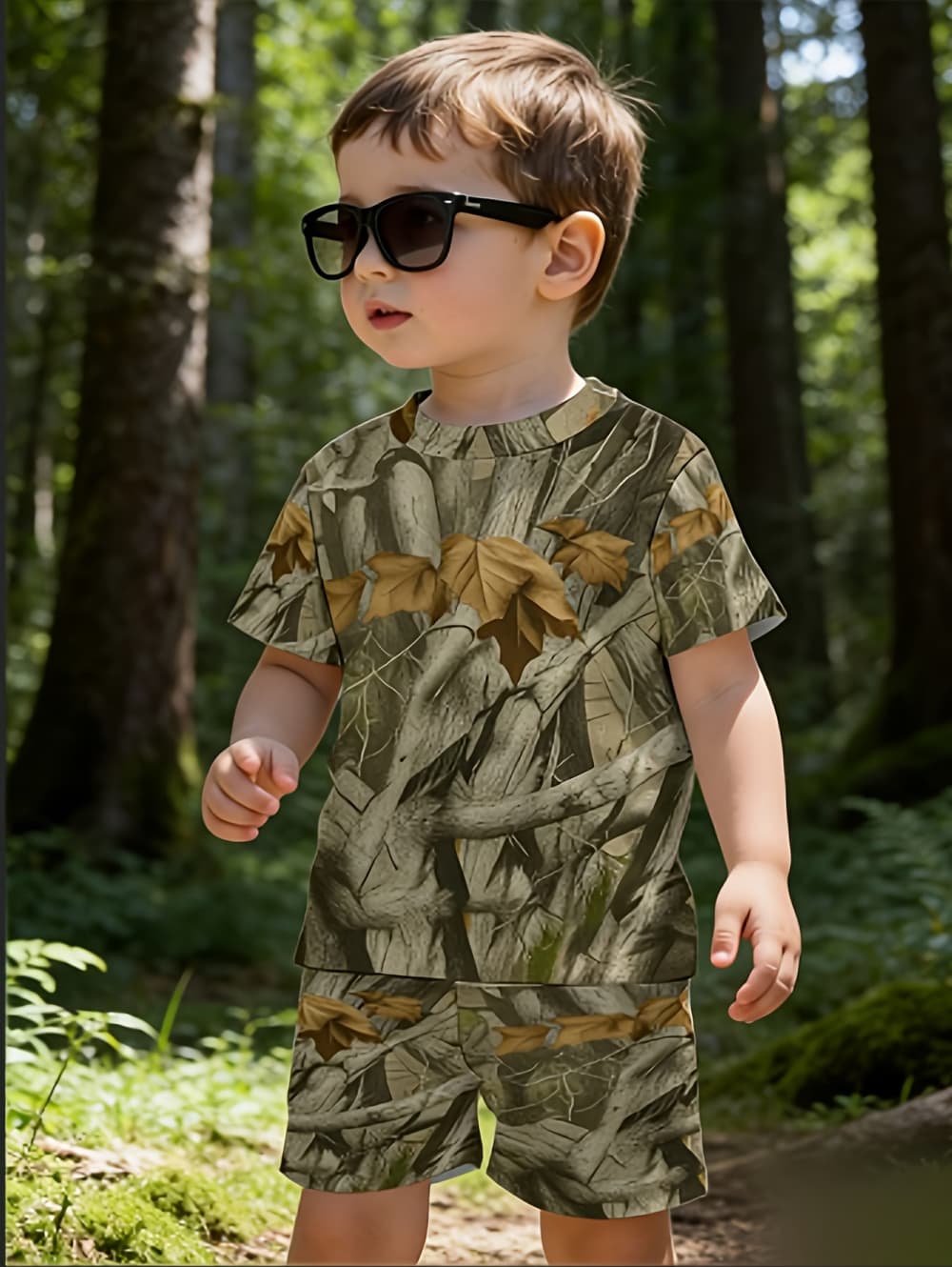 Camouflage Hunting Boys Set Fo - مراجعة Summer Clothing List وسعره