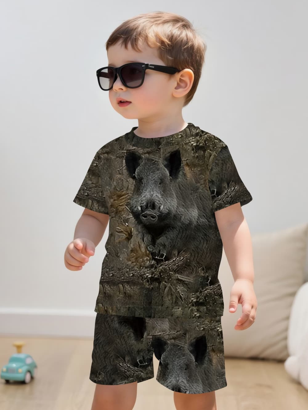 Camouflage Hunting Boys Set Fo - مراجعة Summer Clothing List وسعره