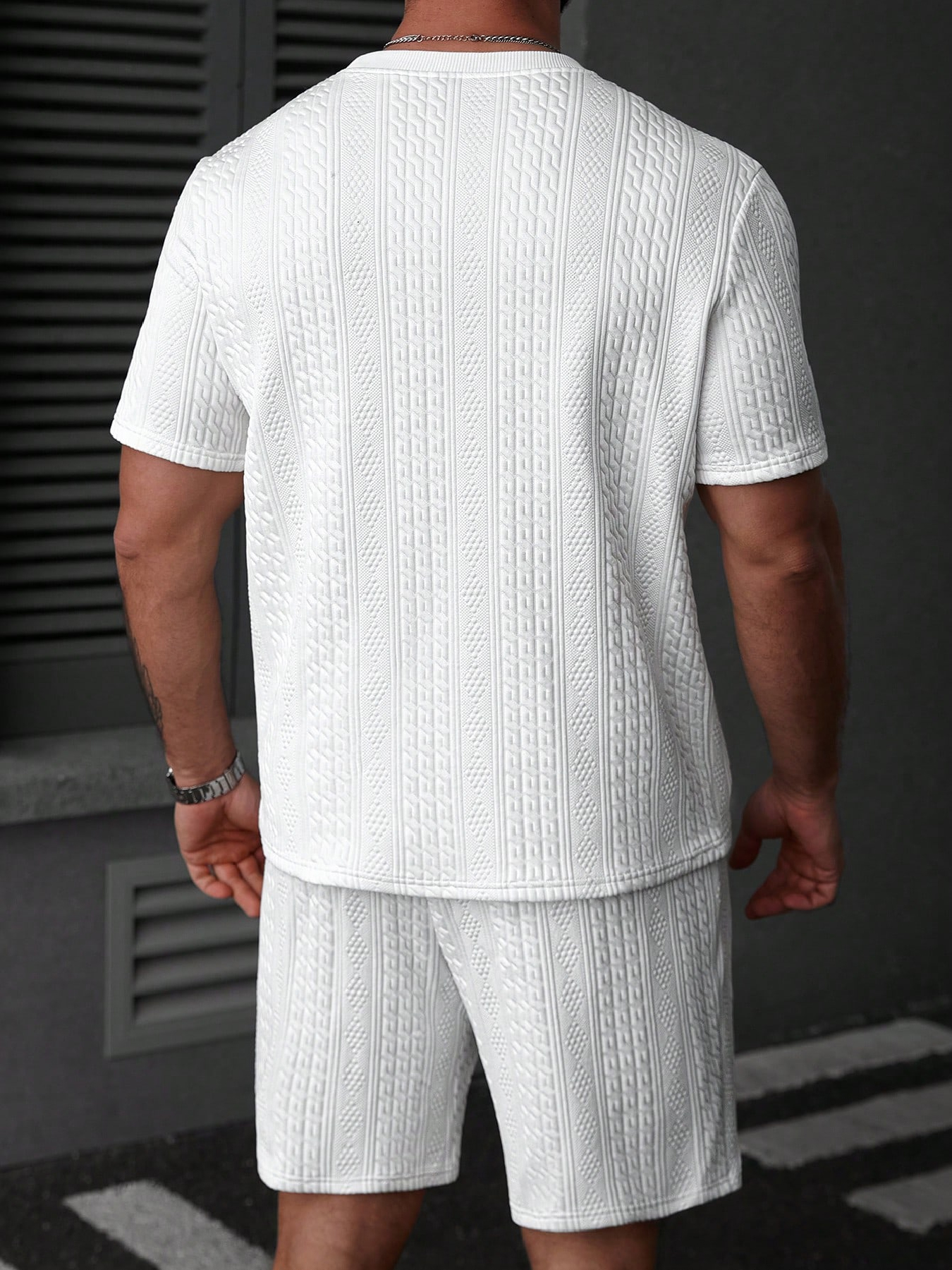 Casual men's polo shirt set, s - مراجعة Summer Clothing Haul وسعره