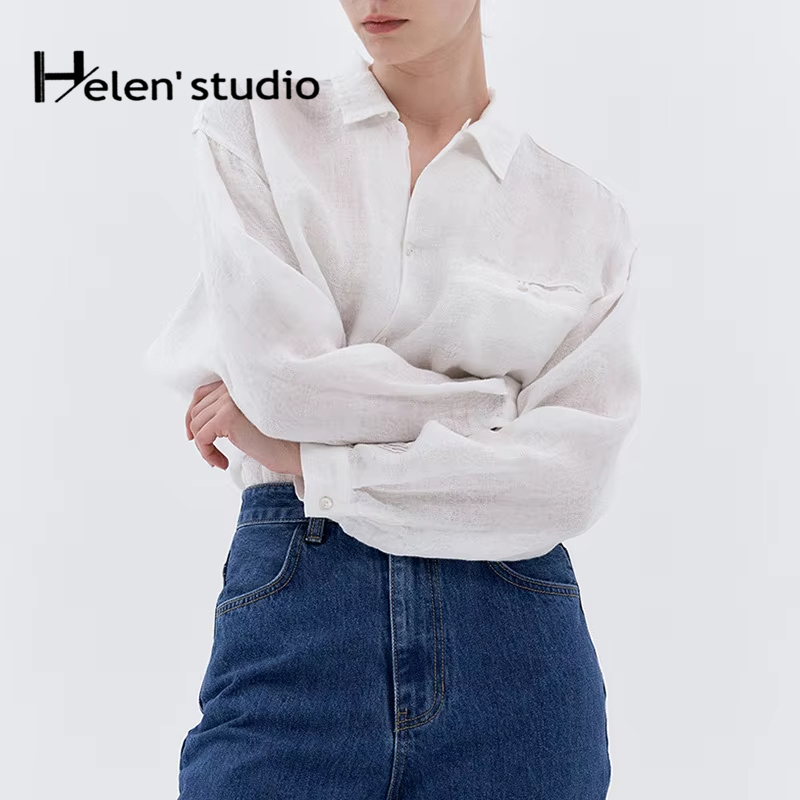 100% Linen Women's Blouses And - مراجعة Summer Clothing Pinterest وسعره