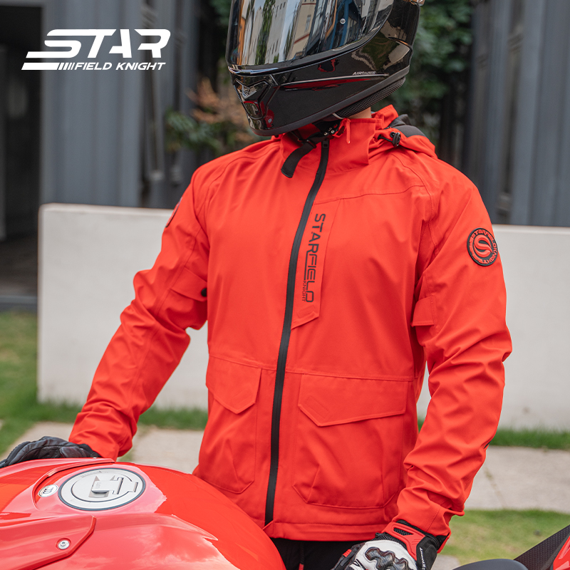 SFK Orange Motorcycle Jacket M - مراجعة Summer Clothing Motorcycle وسعره