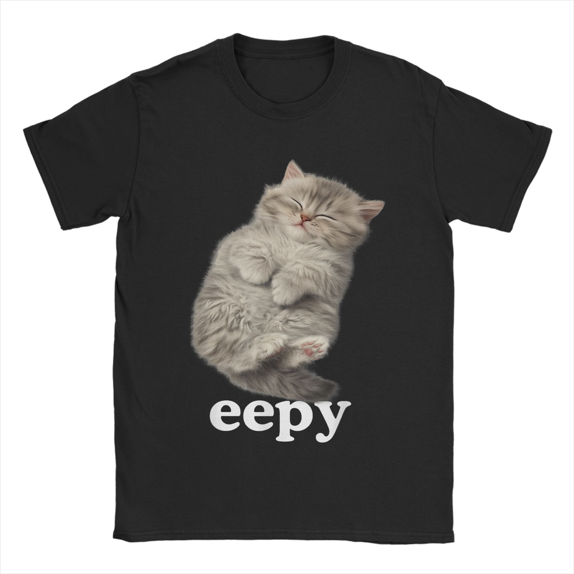 Women T-Shirt Eepy Cat Sleepy  - مراجعة Summer Clothing Ideas For Women وسعره
