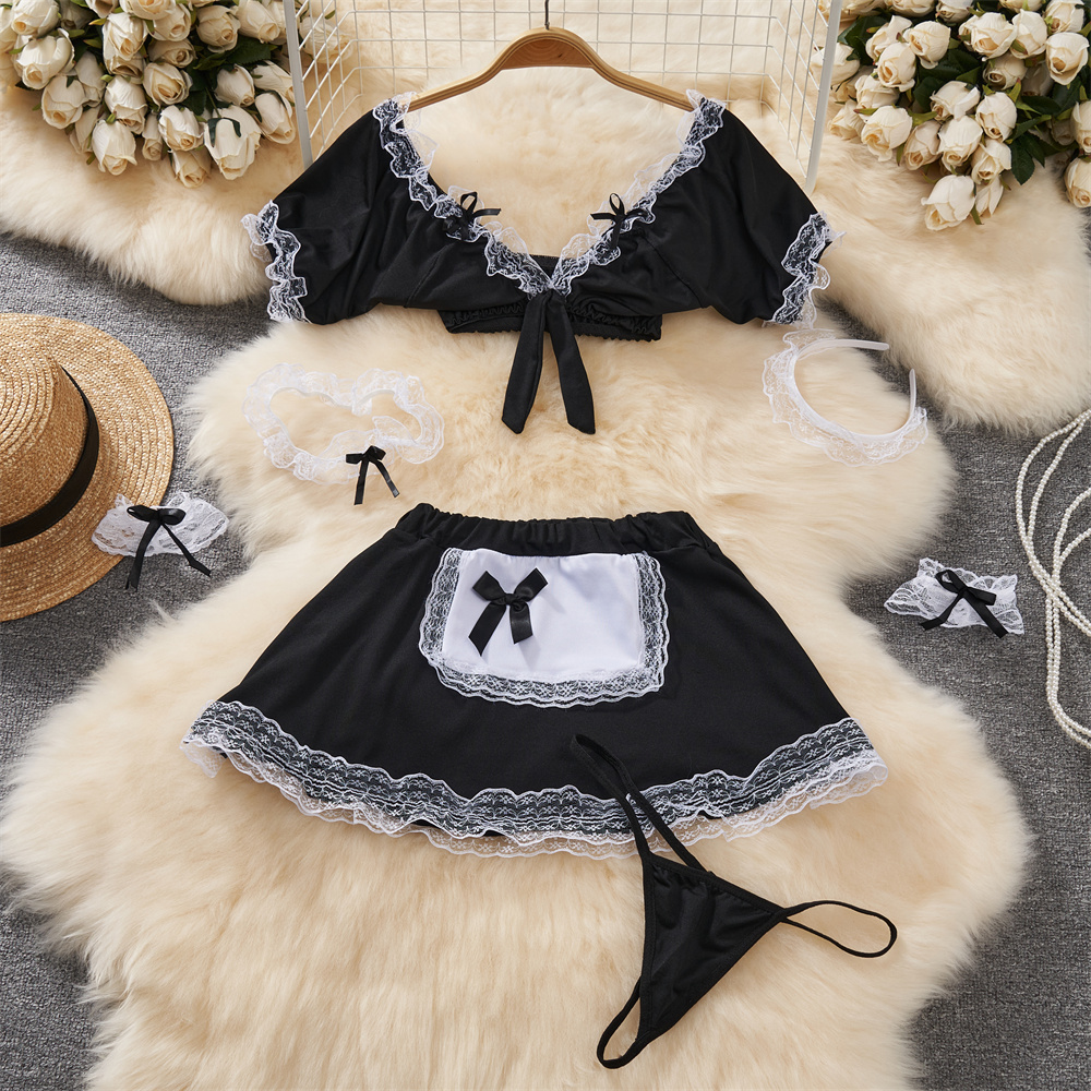 V-Neck Crop Top Elastic Waist  - مراجعة Summer Clothing Bundle وسعره
