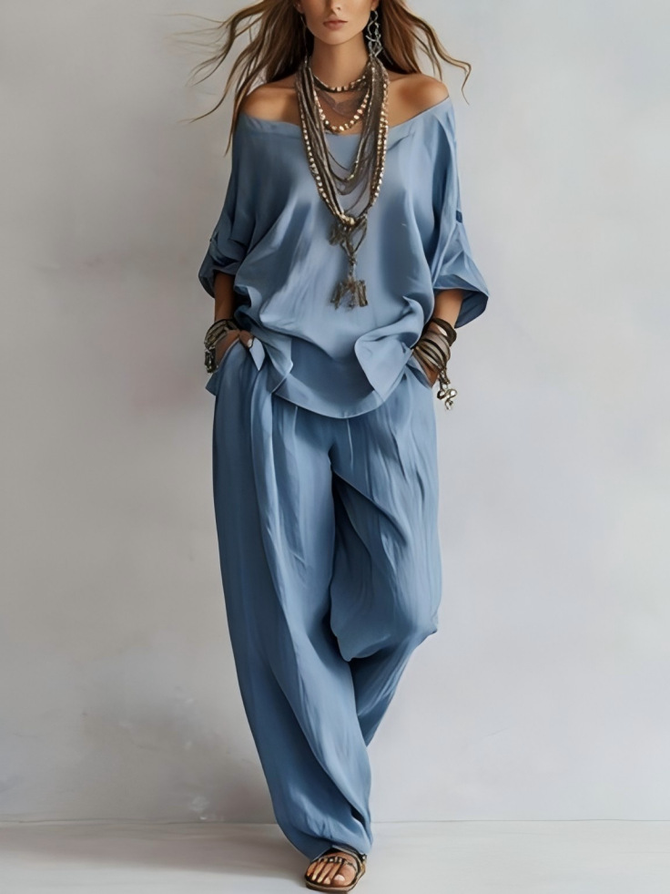Spring Summer Loose 2 Pieces S - مراجعة Summer Clothing Bundle وسعره