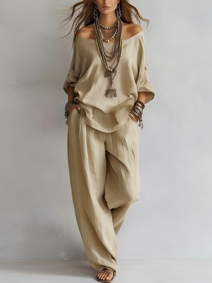 Spring Summer Loose 2 Pieces S - مراجعة Summer Clothing Bundle وسعره