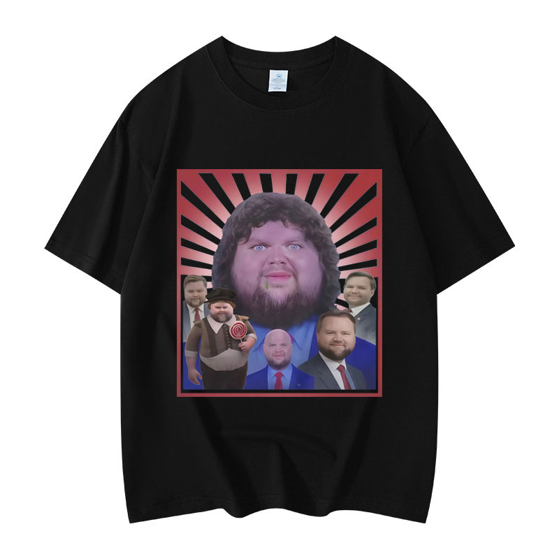 JD Vance Funny Meme Graphic T  - مراجعة Summer Clothing Jd وسعره