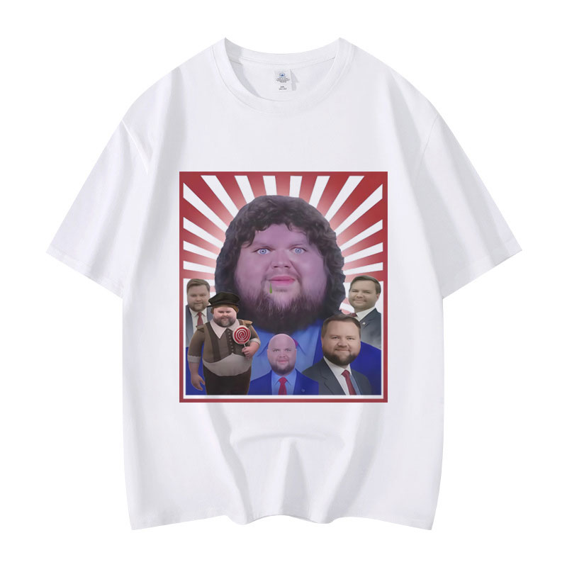 JD Vance Funny Meme Graphic T  - مراجعة Summer Clothing Jd وسعره
