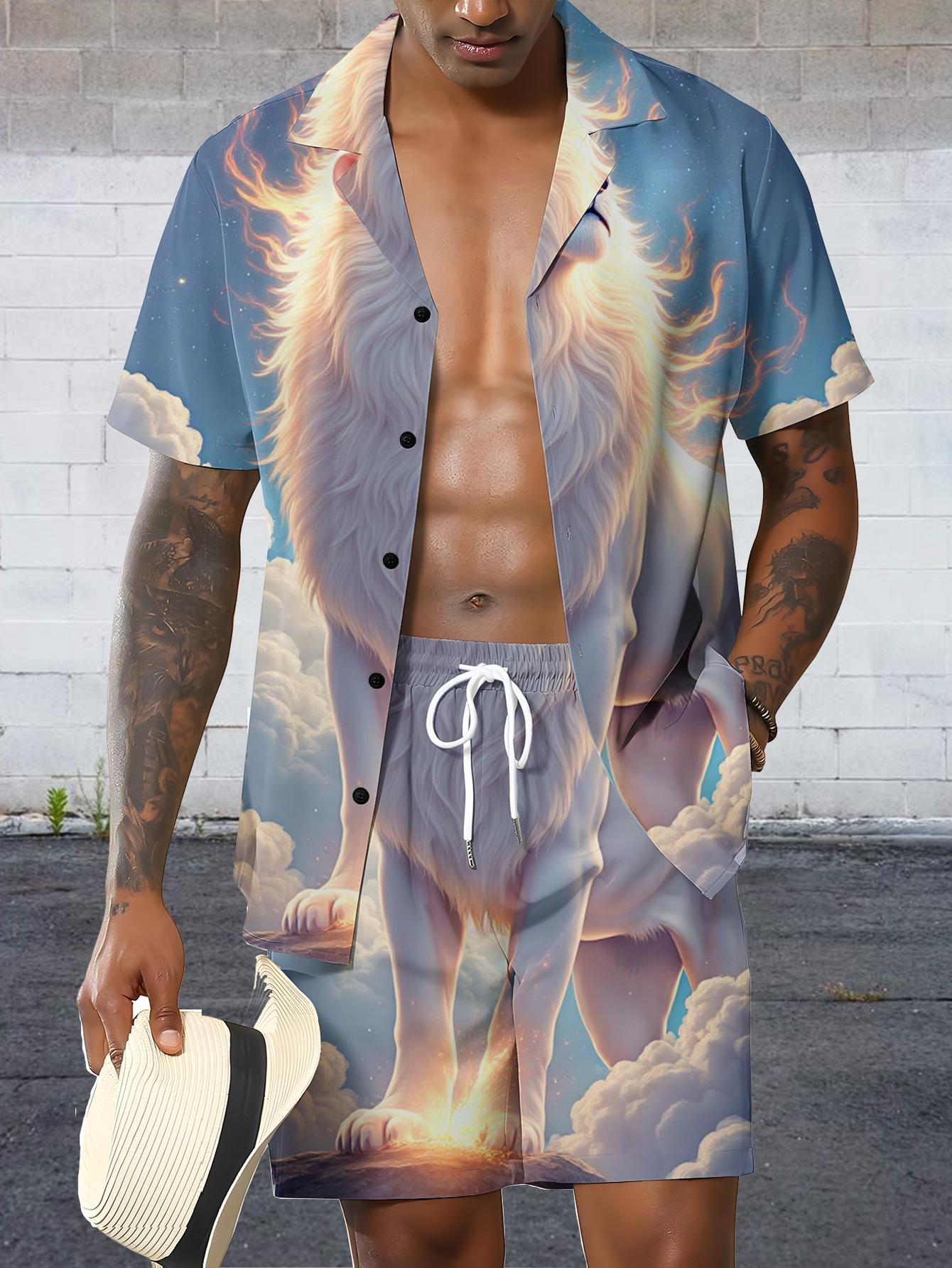 Men's Shirt Sets 2026 Spring/S - مراجعة Summer Clothing Drip وسعره