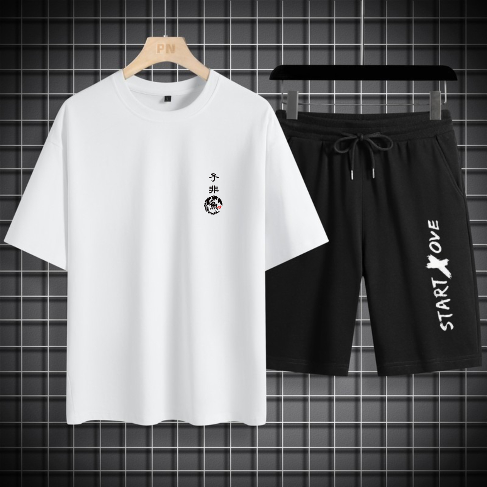 1pcs Men's t-shirt Sets 2026 S - مراجعة Summer Clothing Drip وسعره