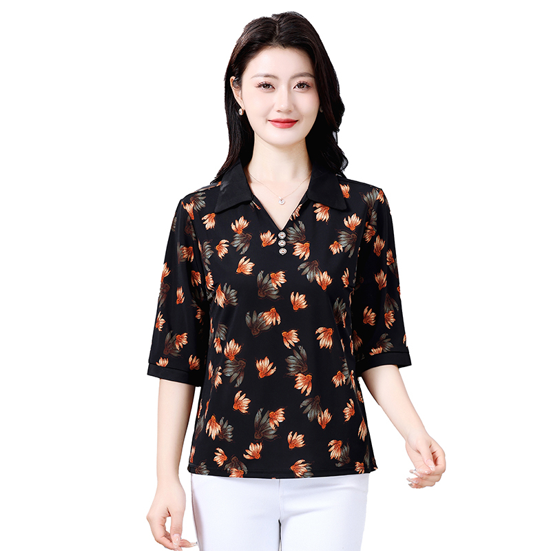 Contrast Geometric Texture Tee - مراجعة Summer 2025 Clothing Essentials وسعره