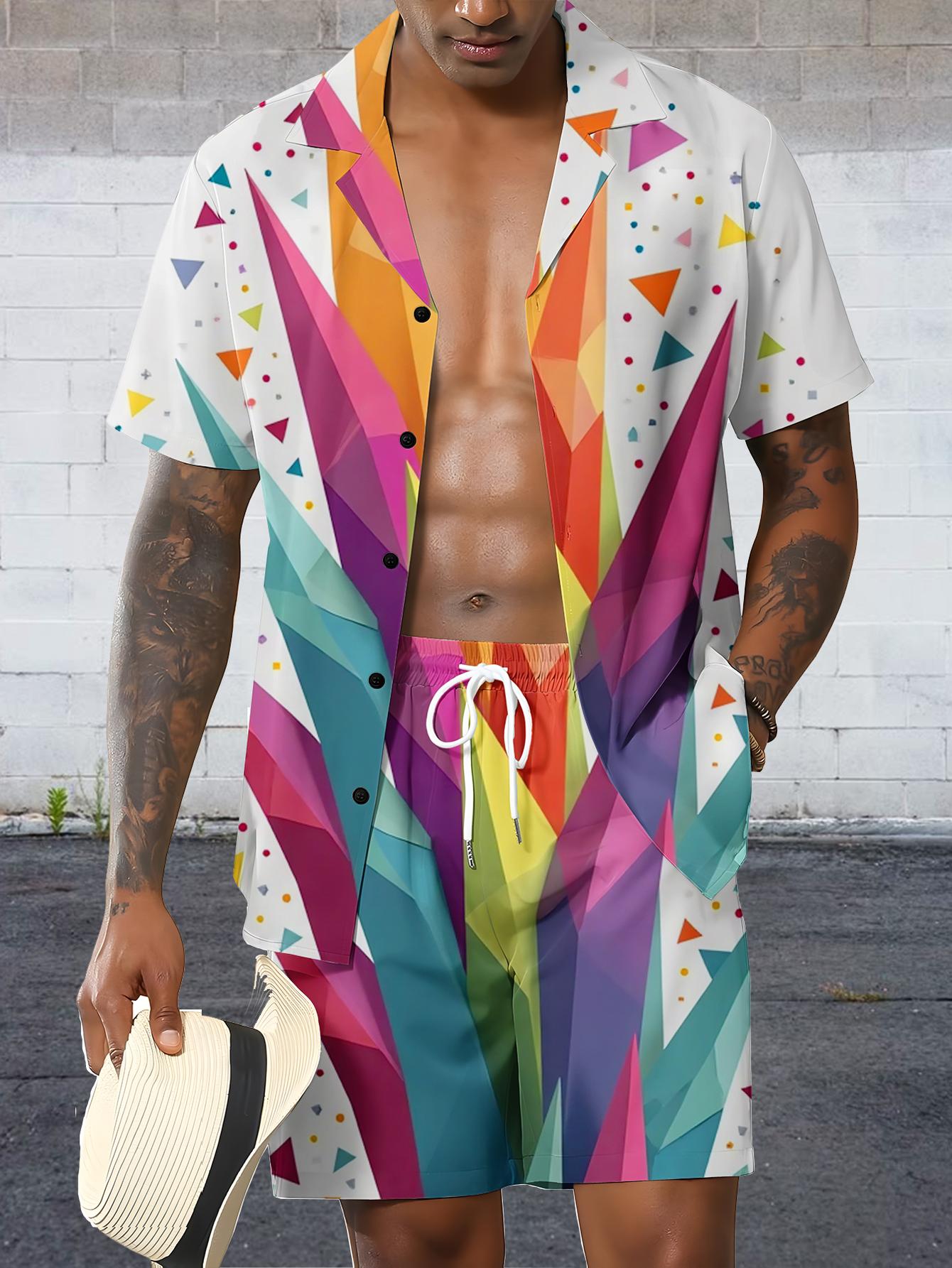 Men's Shirt Sets 2026 Spring/S - مراجعة Summer Clothing Drip وسعره