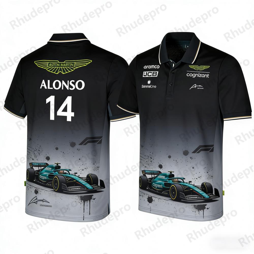 Aston Martin Polo Shirt Outdoo - مراجعة Summer Clothing Motorcycle وسعره