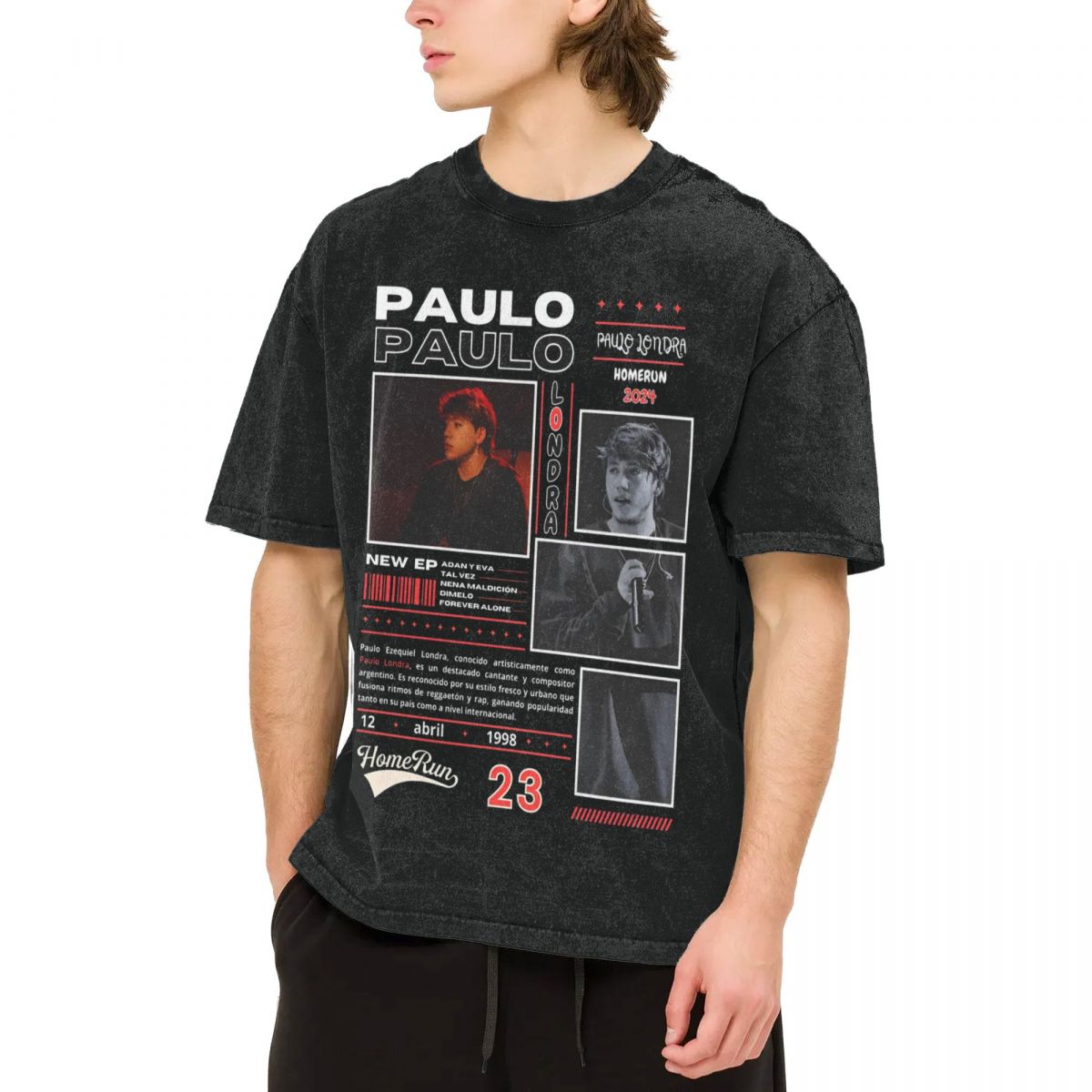 Men Women T-Shirt Paulo Londra - مراجعة Summer Clothing Ideas For Women وسعره