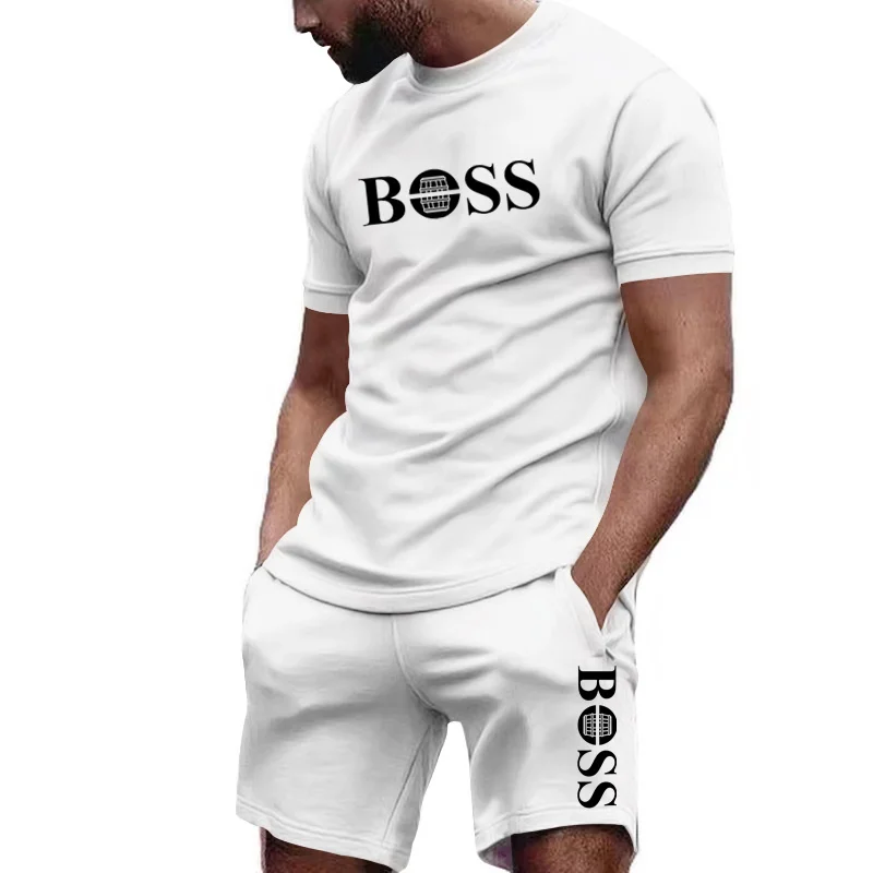 Men's two-piece sportswear sho - مراجعة Summer Clothing Haul وسعره