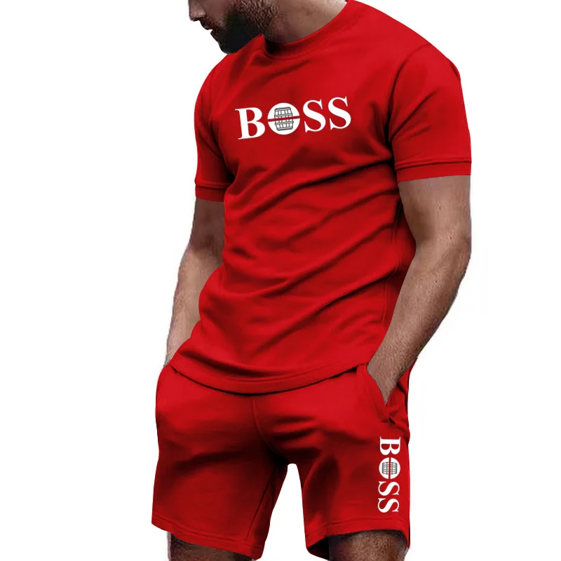 Men's two-piece sportswear sho - مراجعة Summer Clothing Haul وسعره