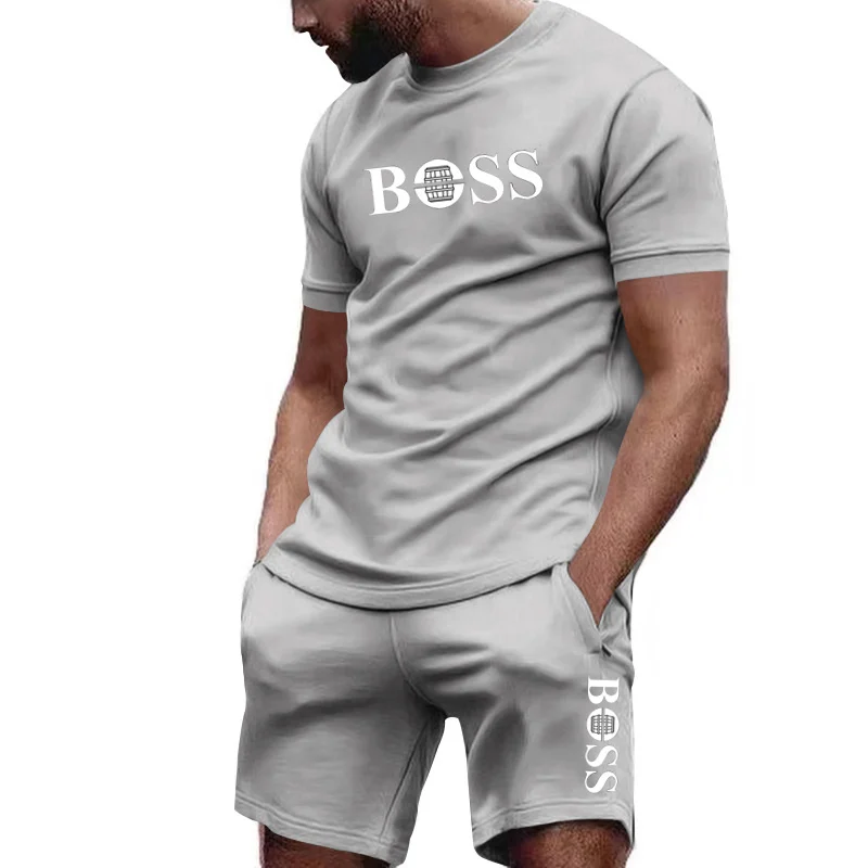 Men's two-piece sportswear sho - مراجعة Summer Clothing Haul وسعره
