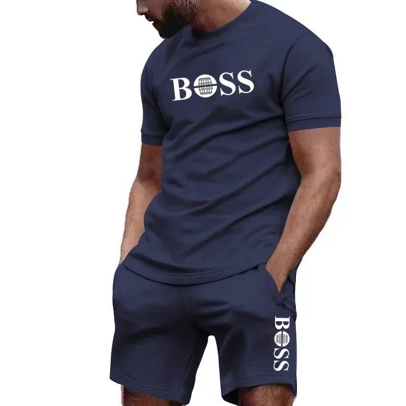 Men's two-piece sportswear sho - مراجعة Summer Clothing Haul وسعره
