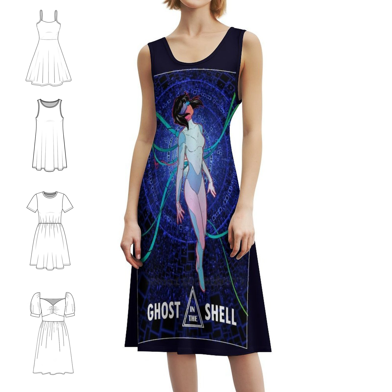 Ghost In The Shell Boho Chic D - مراجعة Summer Clothing For A Beach وسعره